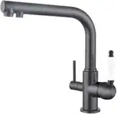 Смеситель Kaiser Vincent (черный мрамор) [31144-2 Bl] - изображение в каталоге