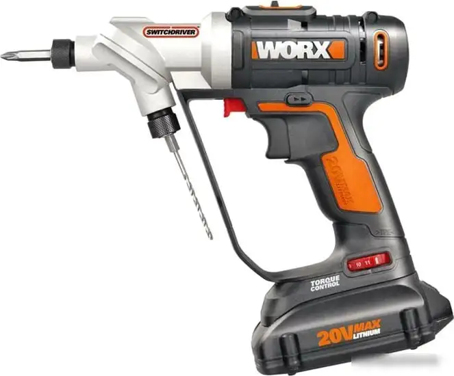 Шуруповерт Worx WX176.2 (с 1-им АКБ, кейс) – фото товара