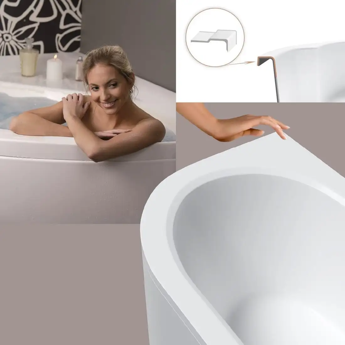 Ванна Lauter Bliss 170х75 P 21201072P - фото товара