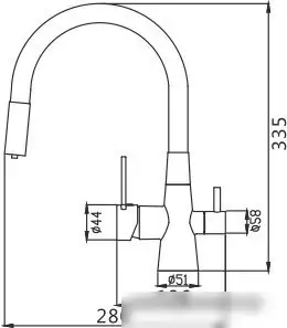 Смеситель Shevanik S668 - фото товара