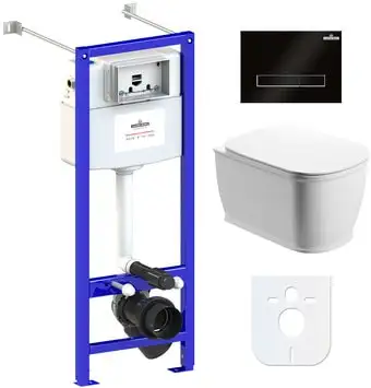 Унитаз Lavinia Boho Relfix Bell Pro Rimless 6 в 1 77050130 - изображение в каталоге