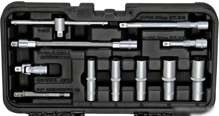 Универсальный набор инструментов Berger BG043-14 (43 предмета) – фото товара