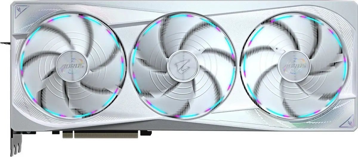 Видеокарта Gigabyte Aorus GeForce RTX 5080 Master Ice 16G GV-N5080AORUSM ICE-16GD – фото товара