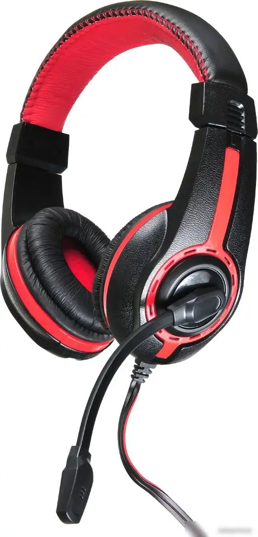 Наушники Oklick HS-L200 (черный/красный) – фото товара