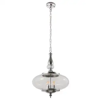 Подвесная люстра Crystal Lux Miel SP4 Chrome – изображение в каталоге