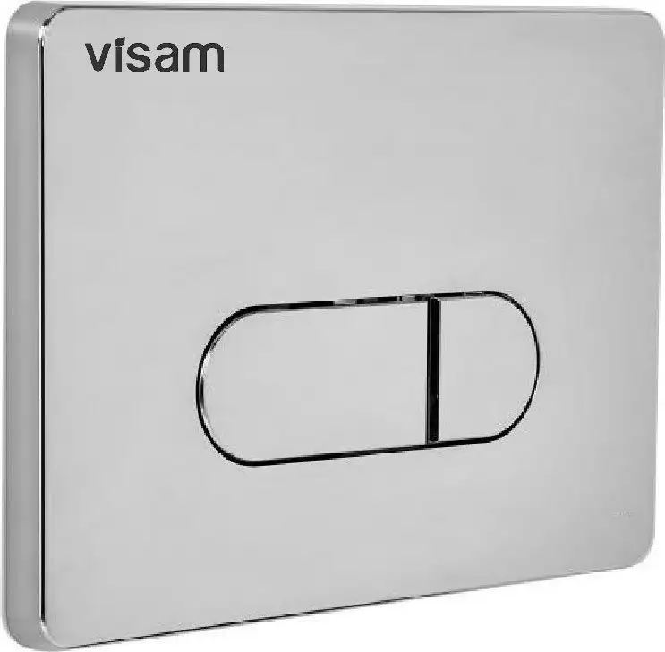 Инсталляция для унитаза Visam Slim 525 с кнопкой D3 EX-040233 (хром глянец) - фото товара