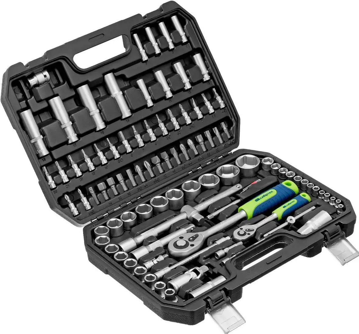 Универсальный набор инструментов СибрТех 13388 (94 предмета) – фото товара