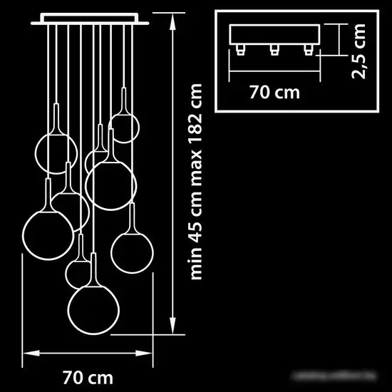 Люстра Lightstar 813093 – фото товара