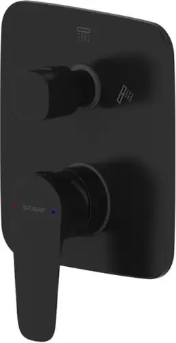 Смеситель без скрытого механизма Bravat Source PB8173218BW-2-ENG - изображение в каталоге
