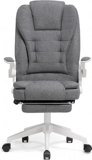 Офисное кресло Woodville Mitis (серый/белый) – фото товара