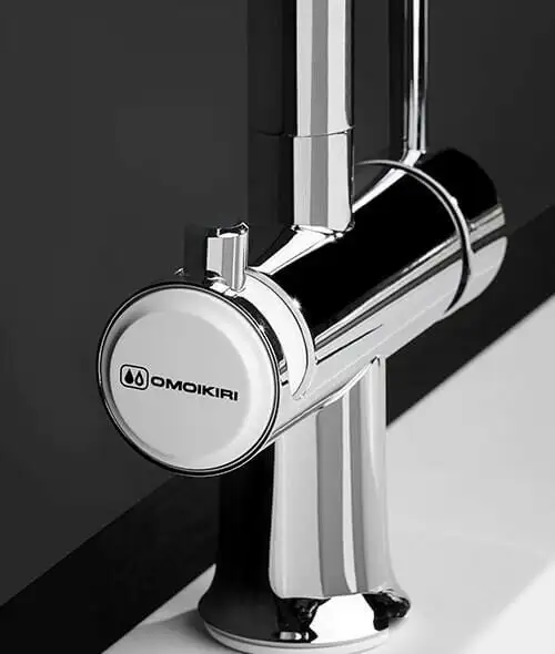 Смеситель Omoikiri Akeno C-BL (хром/черный) - фото товара
