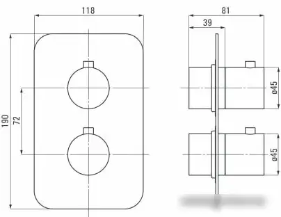 Смеситель Deante Box BXY 0EBT - фото товара