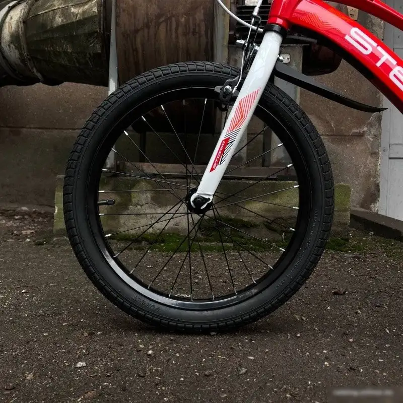 Детский велосипед Stels Storm KR 18 (9, красный, разобранный, в коробке) – фото товара