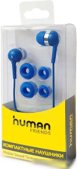 Наушники CBR Human Friends Screamer (синий) – фото товара