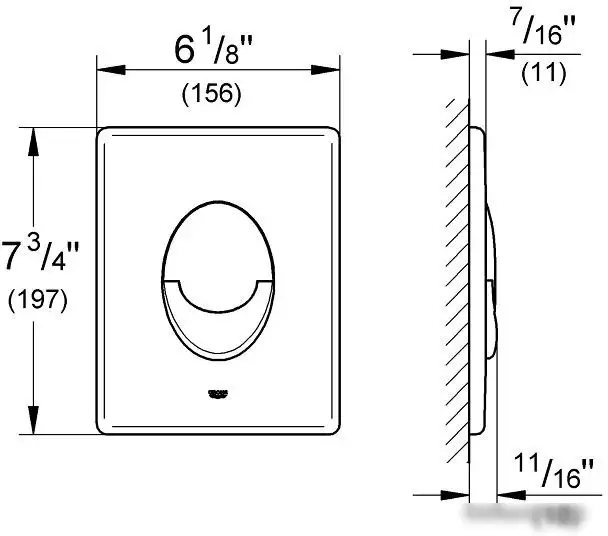Grohe Skate Air 38505SH0 (альпин-белый) – фото товара