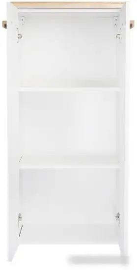 Viant Шкаф-полупенал Мюнхен VMUN50BEL-PENP (белый) – фото товара