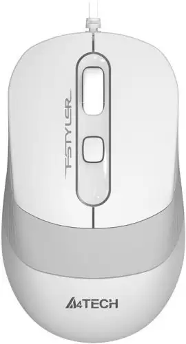Мышь A4Tech Fstyler FM10 (белый/серый)