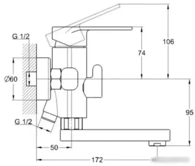 Смеситель Econoce EC0391 - фото товара