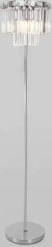 Торшер Евросвет Elegante 01137/3 (хром/прозрачный хрусталь) – изображение в каталоге