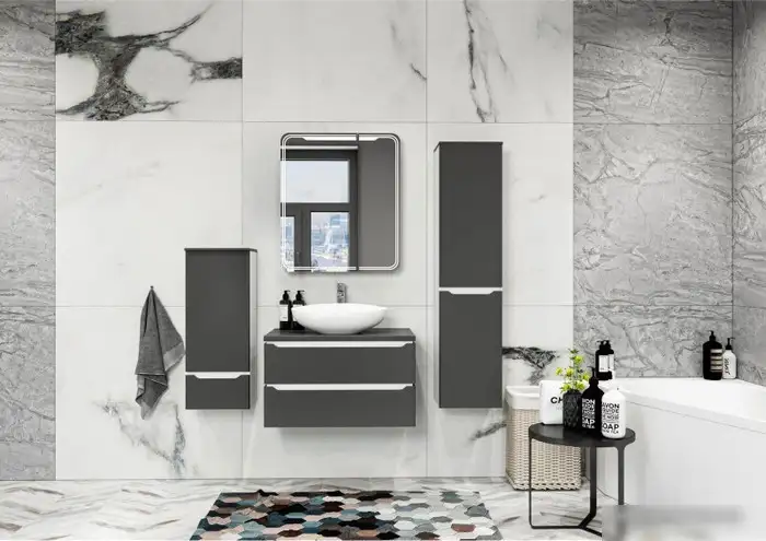 Mixline Шкаф с зеркалом Виктория 70 L 547259 – фото товара