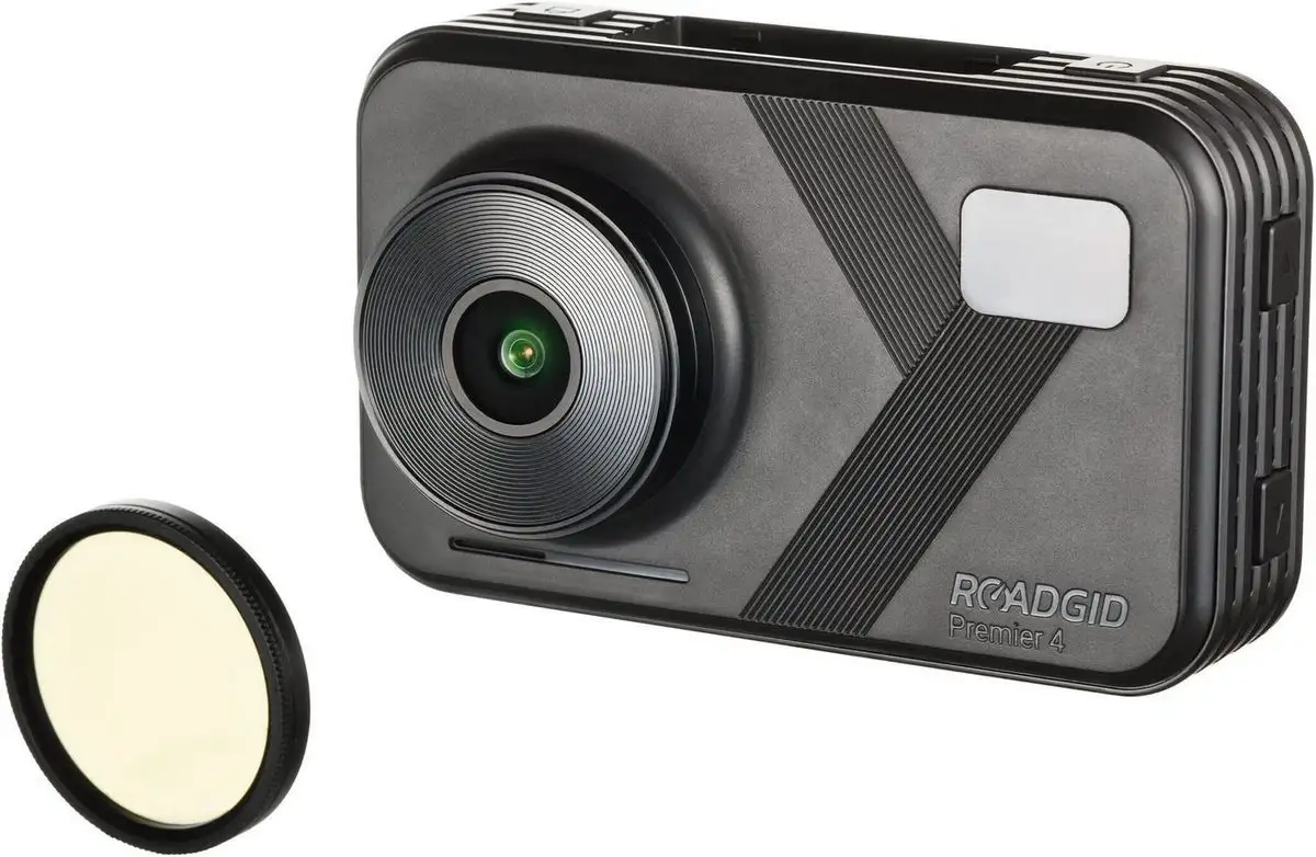 Видеорегистратор-навигатор-радар детектор (3в1) Roadgid Premier 4 (set 1) – фото товара