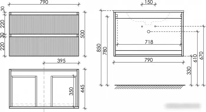 Sancos Тумба под умывальник Snob T SNT80W (бьянко) – фото товара