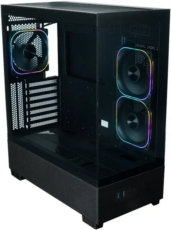 Корпус XASTRA Q500 3ARGB-FG-C10-UC (черный) – фото товара