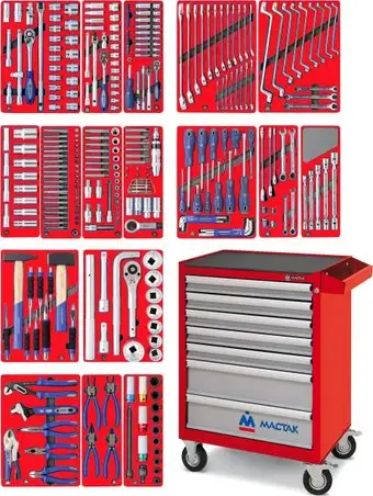 Универсальный набор инструментов Мастак 52-07323R (323 предмета) – изображение в каталоге