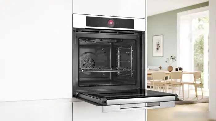 Электрический духовой шкаф Bosch Serie 8 HBG7721W1S - фото товара