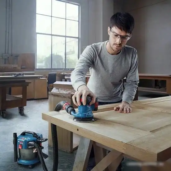 Эксцентриковая шлифмашина Bosch GEX 185-LI Professional 06013A5021 (с 1-м АКБ, кейс) – фото товара