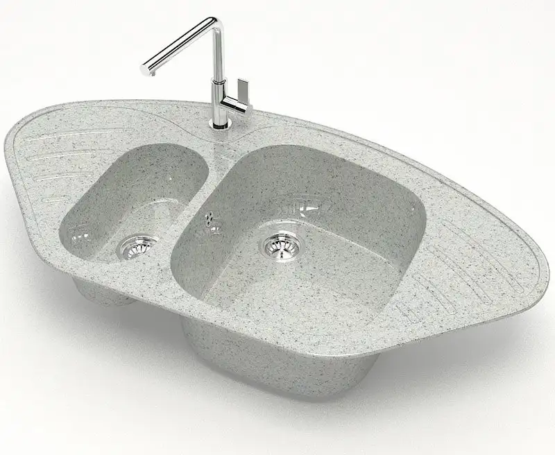 Кухонная мойка MARRBAXX 23/Q10 F023Q010 (светло-серый) - фото товара