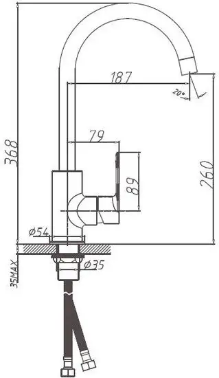 Смеситель Haiba HB71505 - фото товара