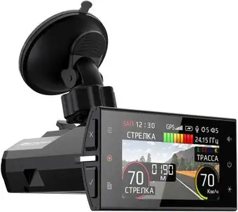 Видеорегистратор-радар детектор-GPS информатор (3в1) SilverStone F1 Hybrid S-BOT PRO Wi-Fi Doppler Edition – изображение в каталоге