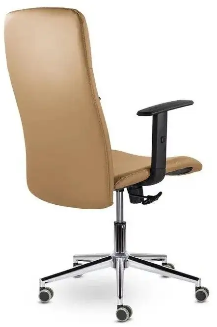 Офисное кресло UTFC Софт М-903 TG (хром/S-0426 светло-коричневый) – фото товара