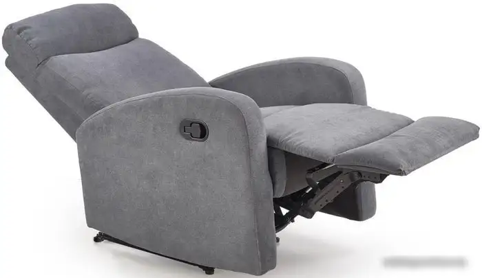 Реклайнер Halmar Oslo 1S (серый) – фото товара