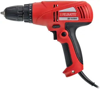 Дрель-шуруповерт Felisatti ДШ-10/260Э 210.5.1.00