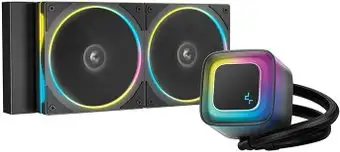 Система жидкостного охлаждения для процессора DeepCool LE240 PRO R-LE240PRO-BKAMMC-G-1 – изображение в каталоге