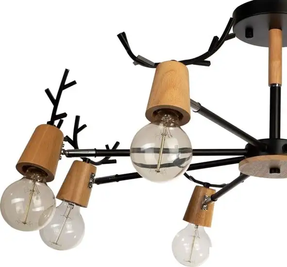 Подвесная люстра LOFT IT SVEN 10024/8 Black – фото товара