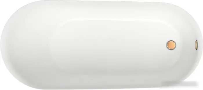 Ванна Wellsee Paradise Story 180x80 236602004 (отдельностоящая ванна белый глянец, экран, ножки, сифон-автомат золото) - фото товара