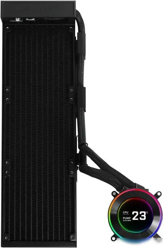 Система жидкостного охлаждения для процессора Lian Li Hydroshift II LCD-C 360N GHS2LCD36B G89.GHS2LCD36B.R0 – фото товара