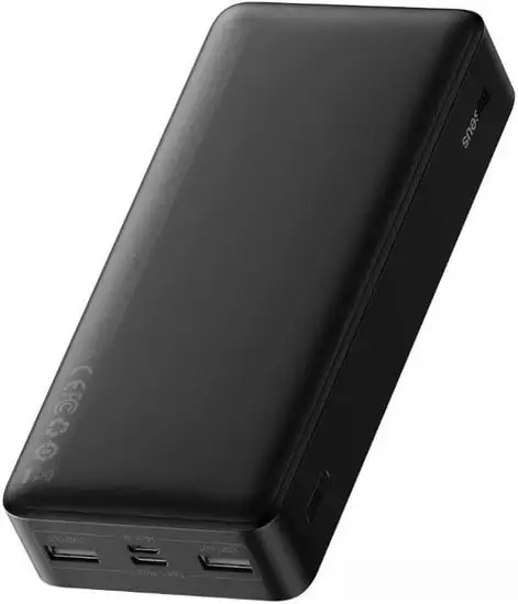 Портативное зарядное устройство Baseus Bipow Digital Display PPDML-J01 20000mAh (черный) – фото товара