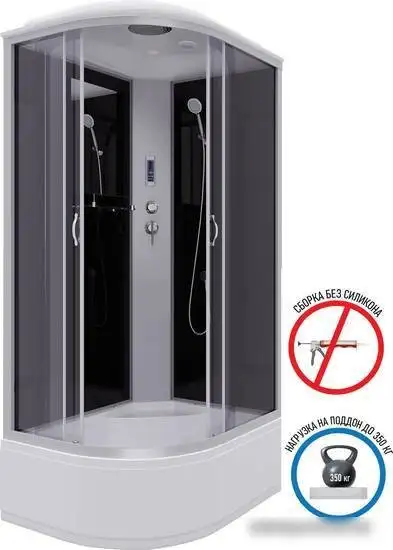 Душевая кабина Niagara NG-2510-14RP 120x80x215 - фото товара