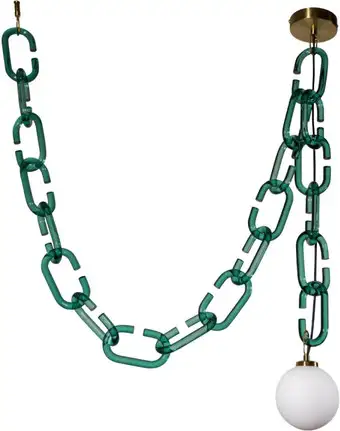 Подвесная люстра LOFT IT Chain 10128C Green – изображение в каталоге