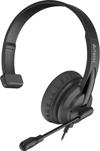 Офисная гарнитура A4Tech HU-11 (черный) – изображение в каталоге