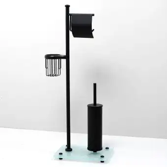 Держатель для туалетной бумаги Wasserkraft K-1264Black – изображение в каталоге