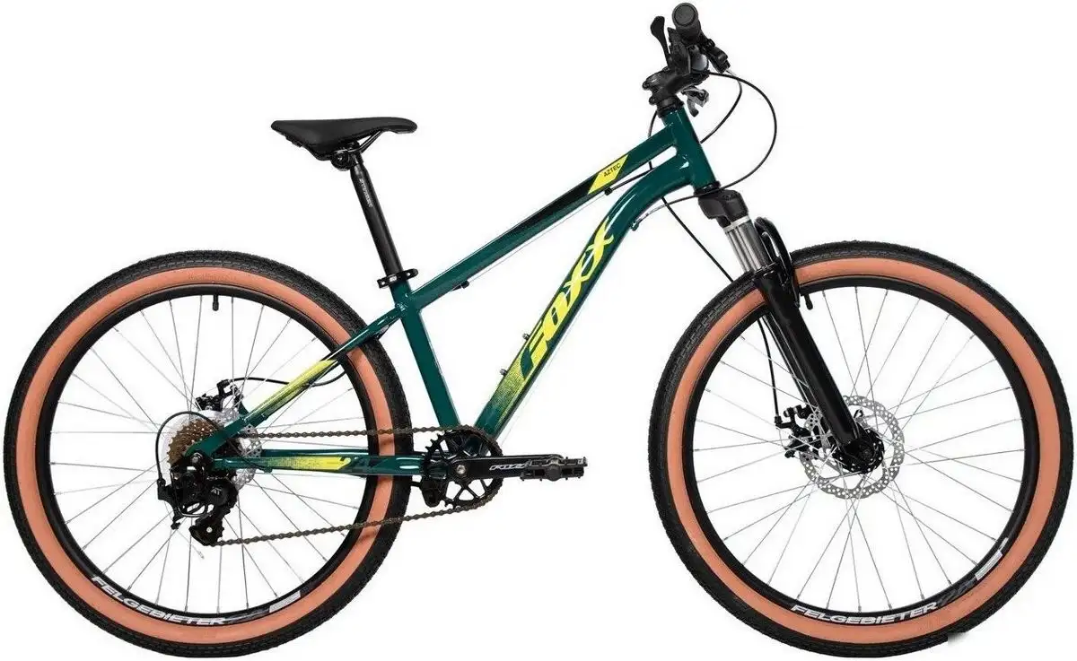 Велосипед Foxx Aztec JR 24 р.12 2025 24SHD.AZTEC.12GN5 (зеленый) – фото товара