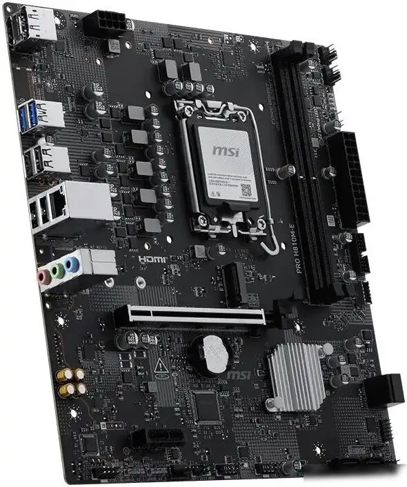 Материнская плата MSI Pro H810M-E – фото товара
