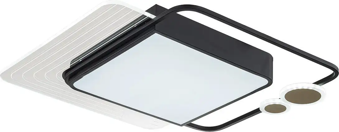 Подвесная люстра Escada 10225/SG LED (черный/золото) – фото товара