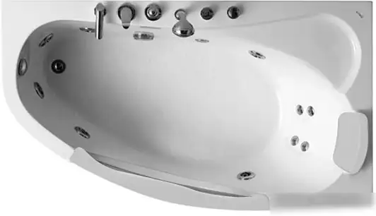 Ванна Gemy G9046 B R 161x96 - фото товара