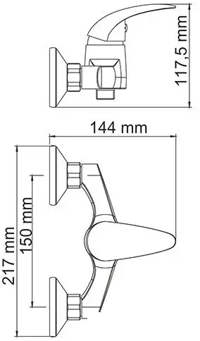 Смеситель Wasserkraft Isen 2602 - фото товара